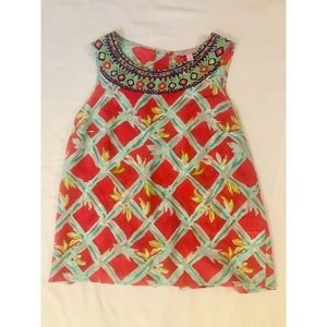 Lilly Pulitzer Iona Shell Top